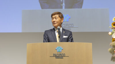 株式会社いーふらん渡辺喜久男氏　おたらかやフランチャイズオーナー会に登壇